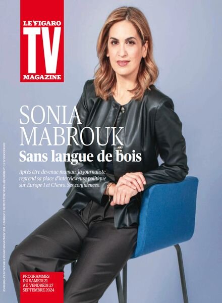 TV Magazine – 20 Septembre 2024 Cover