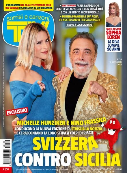 TV Sorrisi e Canzoni – 17 Settembre 2024 Cover
