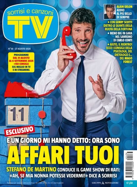 TV Sorrisi e Canzoni – 27 Agosto 2024 Cover