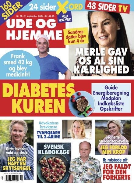 Ude og Hjemme – 2 September 2024 Cover