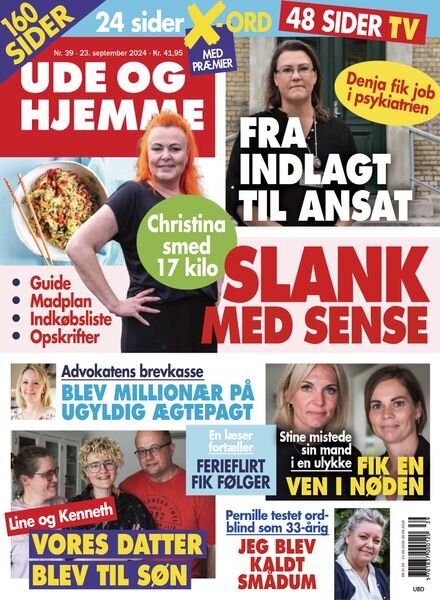 Ude og Hjemme – 23 September 2024 Cover