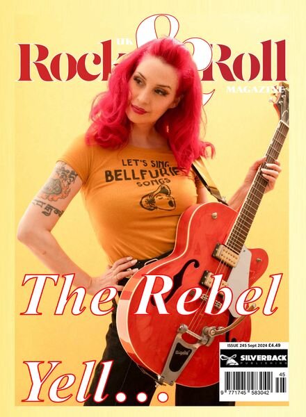 UK Rock & Roll Magazine – Issue 245 September 2024 Cover