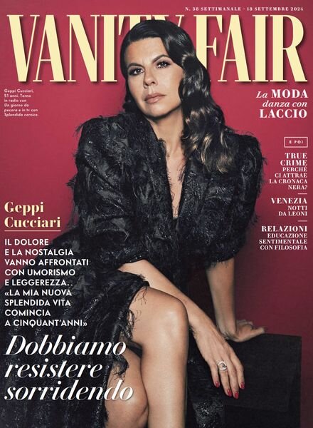 Vanity Fair Italia – 18 Settembre 2024 Cover