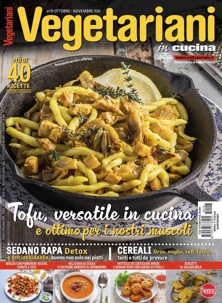 Vegetariani in Cucina – Ottobre-Novembre 2024 Cover