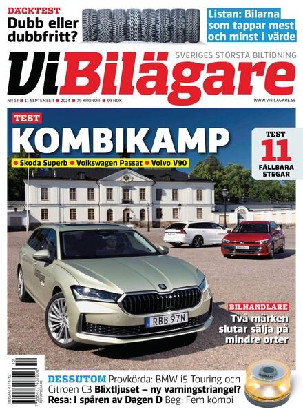 Vi Bilagare – 7 September 2024 Cover
