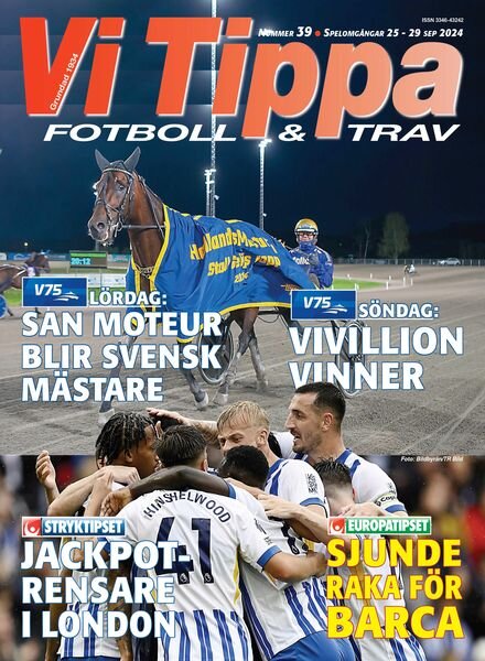 Vi Tippa – 24 September 2024 Cover