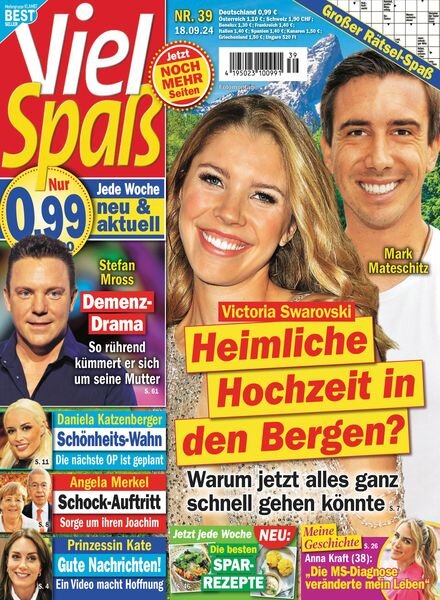 Viel Spass – 18 September 2024 Cover