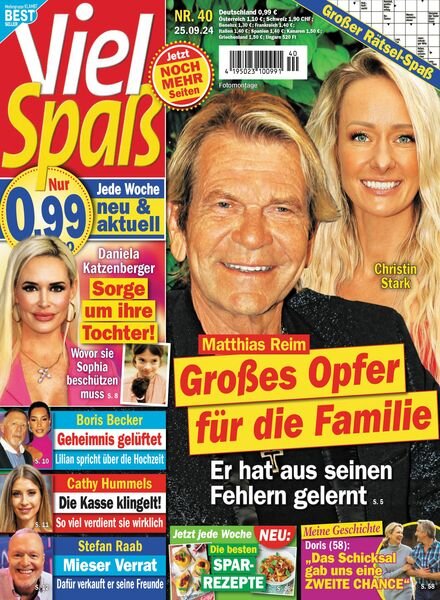 Viel Spass – 25 September 2024 Cover