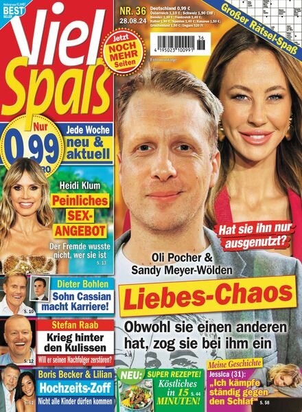 Viel Spass – 28 August 2024 Cover