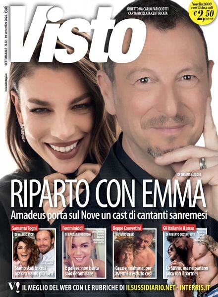 Visto – 19 Settembre 2024 Cover