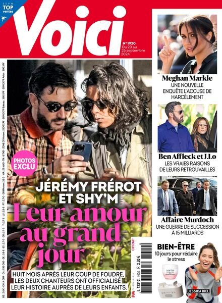 Voici – 20 Septembre 2024 Cover