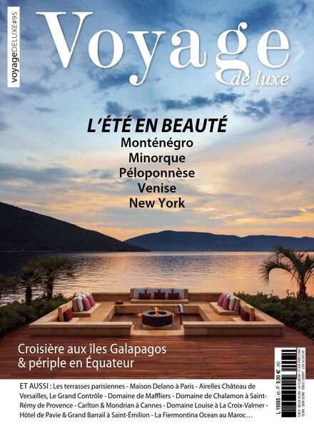 Voyage de Luxe – Septembre 2024 Cover