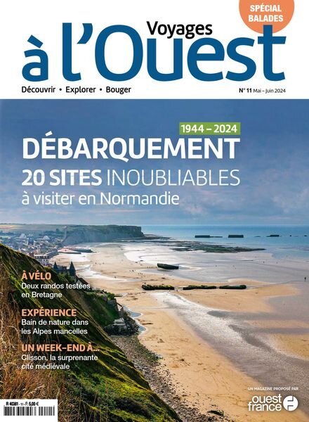 Voyages a l’Ouest – Mai-Juin 2024 Cover