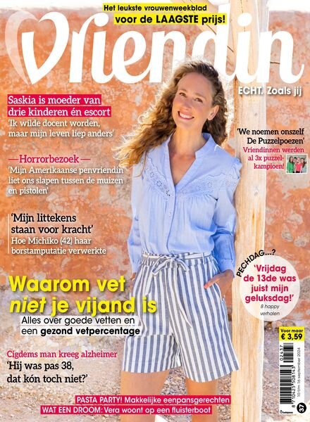 Vriendin – 10 September 2024 Cover