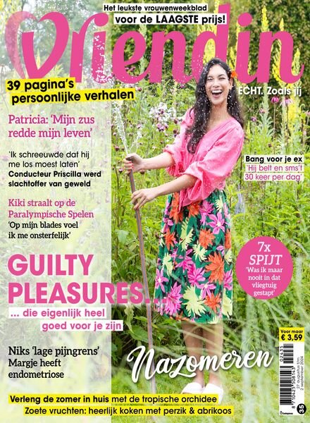 Vriendin – 27 Augustus 2024 Cover