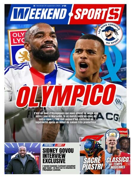Week-end Sports – 20 Septembre 2024 Cover
