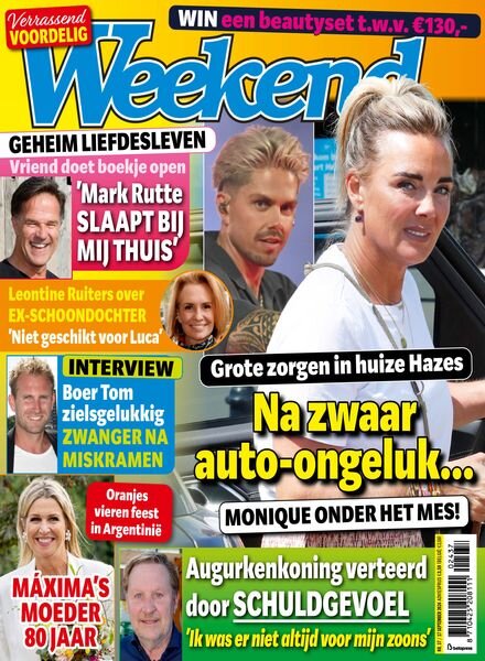 Weekend Netherlands – 11 September 2024 Cover