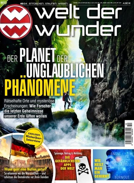 Welt der Wunder – Oktober 2024 Cover