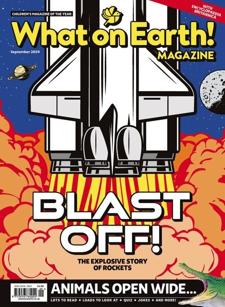 What on Earth! Magazine – September 2024 Cover