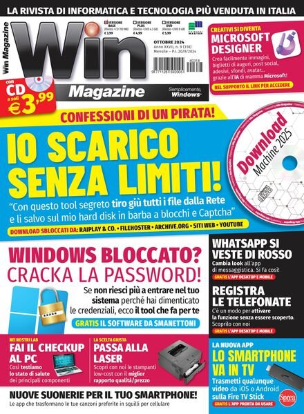Win Magazine – Ottobre 2024 Cover