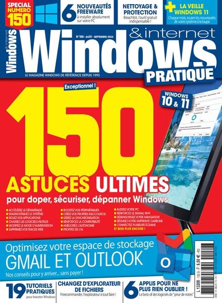 Windows & Internet Pratique – Aout-Septembre 2024 Cover