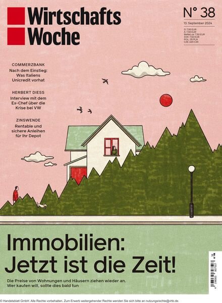 WirtschaftsWoche – 13 September 2024 Cover