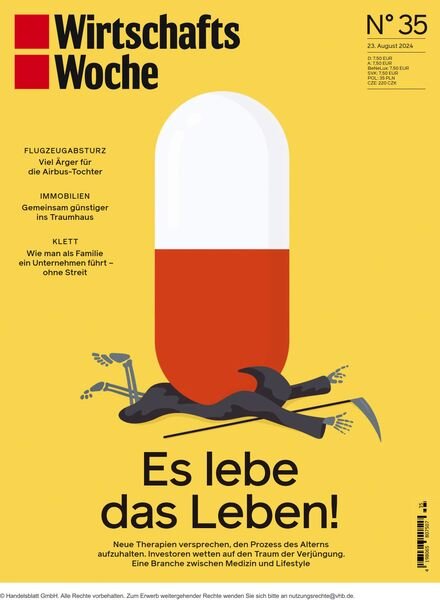 WirtschaftsWoche – 22 August 2024 Cover