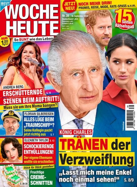 Woche Heute – 18 September 2024 Cover