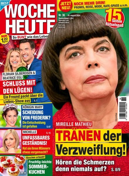 Woche Heute – 28 August 2024 Cover
