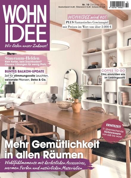 Wohnidee – Oktober 2024 Cover
