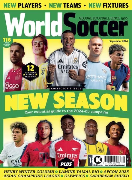 World Soccer – September 2024 Cover