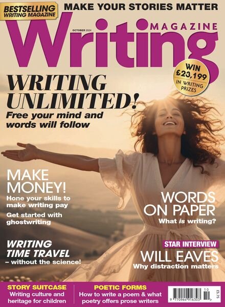 Writing Magazine – October 2024 Cover