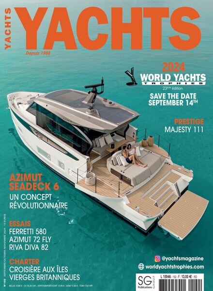 Yachts France – Septembre-Octobre-Novembre 2024 Cover