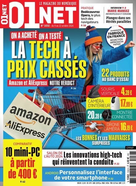 01net – 9 Octobre 2024 Cover