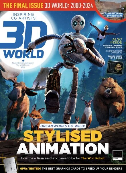 3D World UK – December 2024 Cover