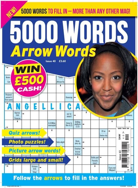5000 Words Arrow words – Issue 40 2024 Cover