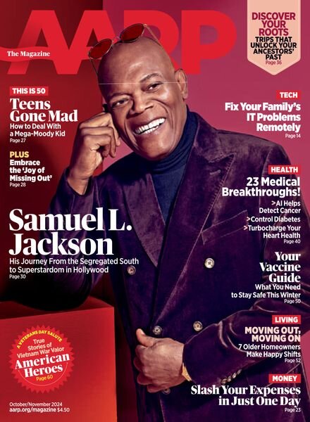 AARP The Magazine – October-November 2024 Cover