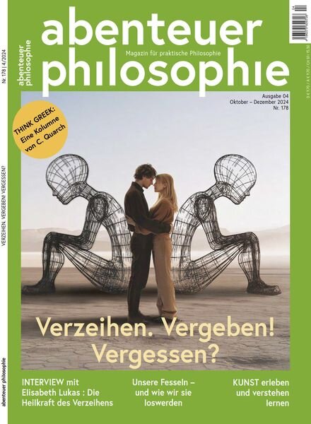 Abenteuer Philosophie – Oktober-Dezember 2024 Cover