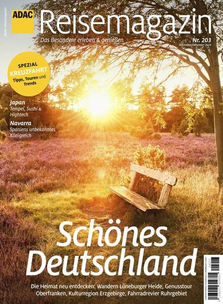 ADAC Reisemagazin – November-Dezember 2024 Cover