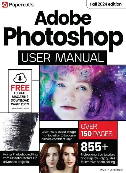Adobe Photoshop User Manual – Fall 2024 Cover