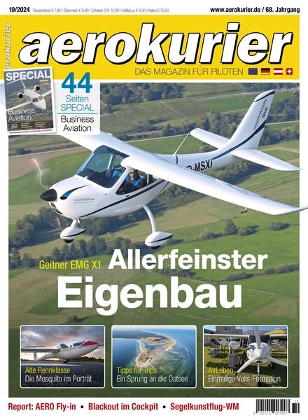 Aerokurier Germany – Oktober 2024 Cover