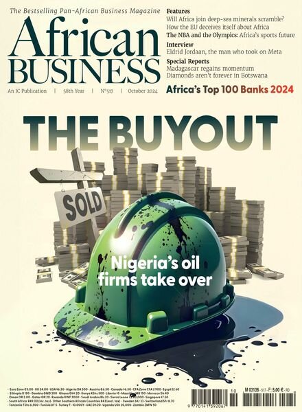African Business English Edition – October 2024 Cover