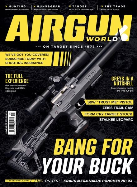 Airgun World – November 2024 Cover