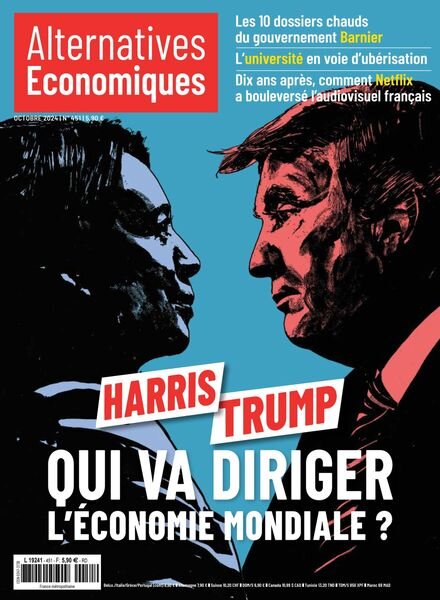 Alternatives economiques – Octobre 2024 Cover