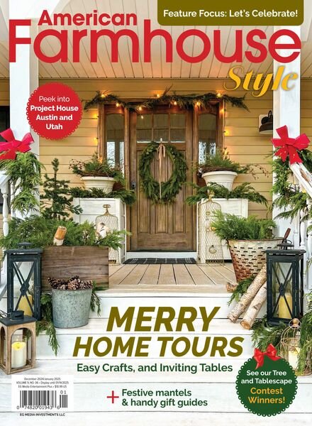 American Farmhouse Style – December 2024 – January 2025 Cover