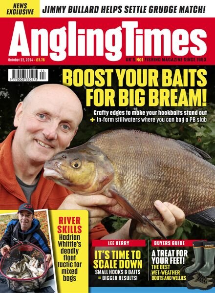 Angling Times – 22 October 2024 Cover