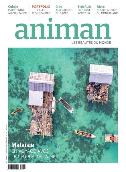 Animan edition francaise – Octobre-Novembre 2024 Cover
