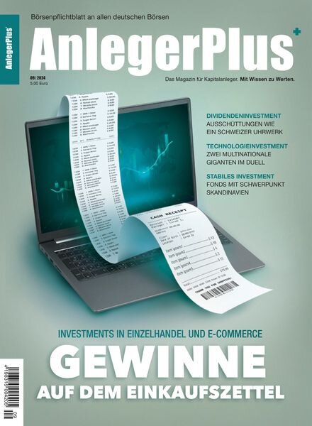AnlegerPlus – 5 Oktober 2024 Cover