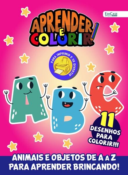 Aprender e Colorir – 15 Agosto 2024 Cover