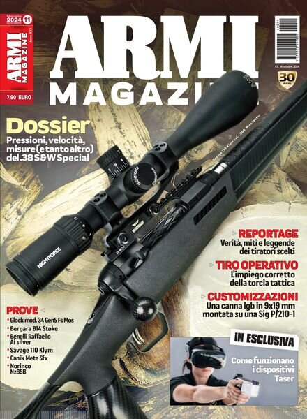 Armi Magazine – Novembre 2024 Cover